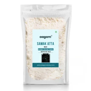 Aagam Premium Samak Millet Atta – Gluten-Free, Natural, Ideal for Fasting, Daily Use, Millet Atta for Fasting, High Fiber, 100% Natural Millet Flour for Rotis & Bakes, Navratri Special, Fasting Flour & Cold Milled