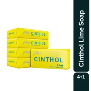 Cinthol Soap Lime 5 Pcs Set 500 g
