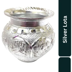 Aagam Stuti Germen Silver Heavy Lota