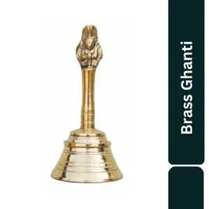 Aagam Stuti Pure Brass Ghanti Small