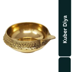 Aagam Stuti Pure Brass Kuber Deepak