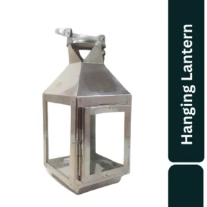 Aagam Stuti Stainless Steel Hanging Lantern