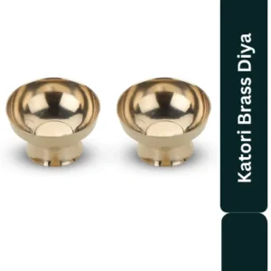 Aagam Stuti Pure Brass Katori Diya