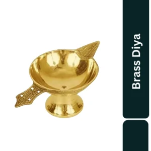 Aagam Stuti Pure Brass Diya 2 No.