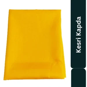 Kapda Kesri 1.25 Mtr for Pooja Purpose