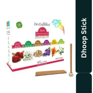 Devdarshan Mix Dry Dhoop Sticks (3 Packs of 12 Units Each)