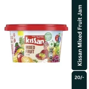 Kissan Mixed Fruit Jam, With Fruit Ingredients, 90 g